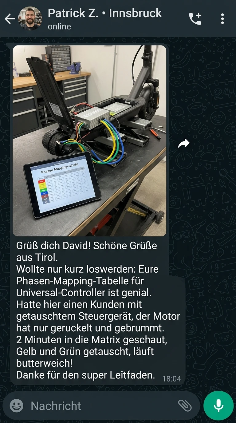 WhatsApp Chat Patrick Z. Innsbruck - Universal Controller Phasen-Mapping